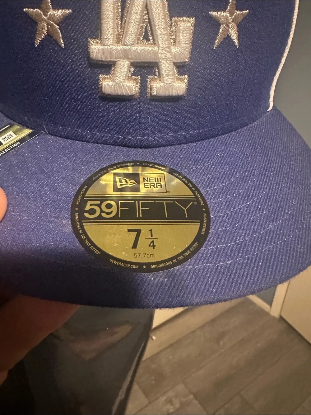 New Era All Star Game 2019 LA Dodgers Royal Blue Fitted Hat with White Piping